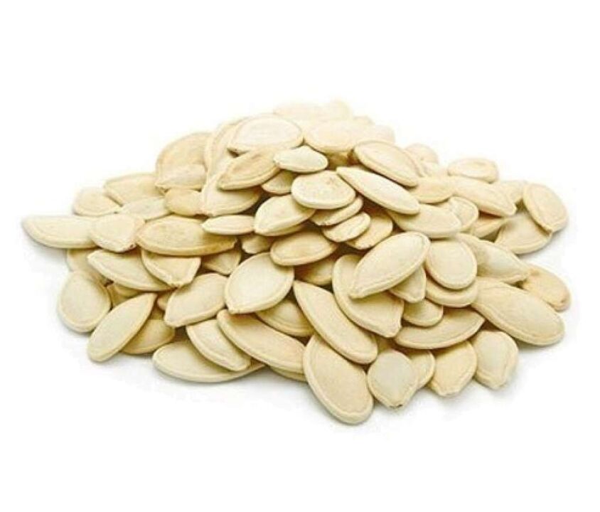 Sementes de cabaza de prostatite